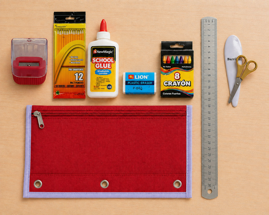 Kit útiles para cartucheras