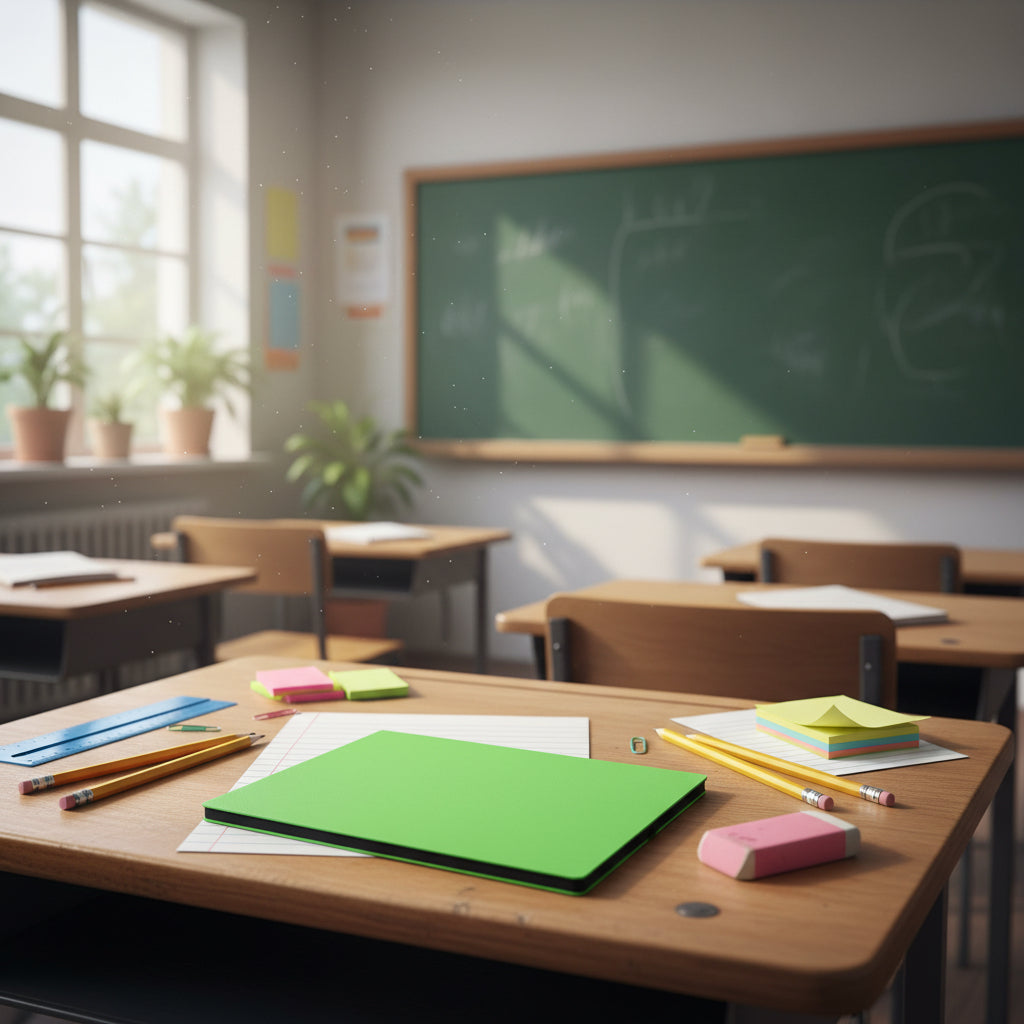 Libretas pequeñas color neón