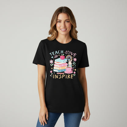 Kit de mensajes educativos inspiradores (escoge size de camisa)